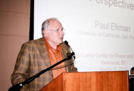 Dr Paul Ekman at his March 11, 2010 talk on &quot;Darwin, the  Dalai Lama and the nature of compassion.