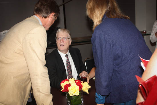 Sir Ken Robinson took part in a special booksigning and reception after the talk